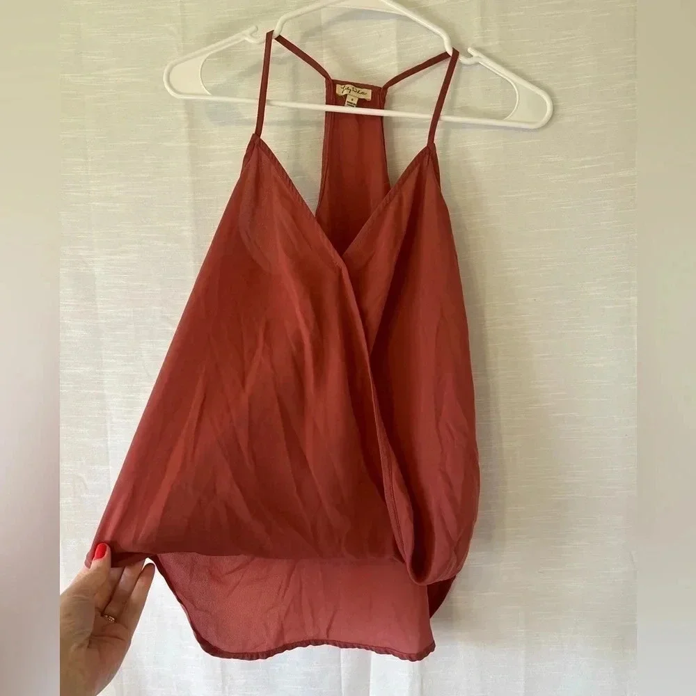 Lily White Crossover Cami Top - Picture 3 of 5